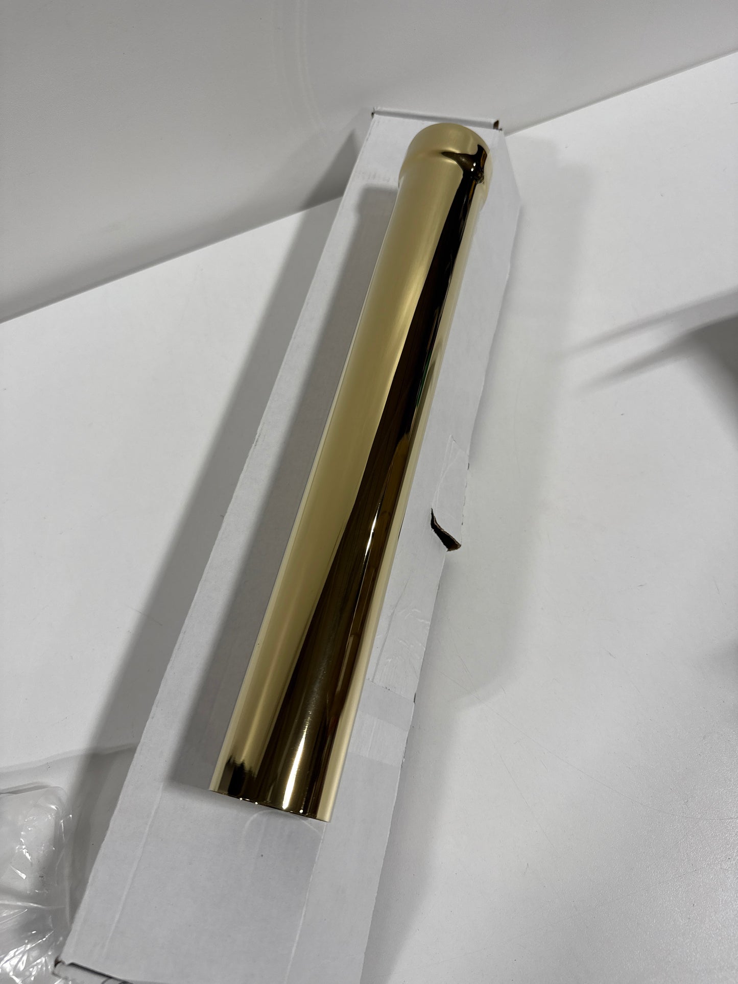 Jaclo 272-CTXL-PB Cover Tube for New England Style "P" Trap, 15", Polished Brass