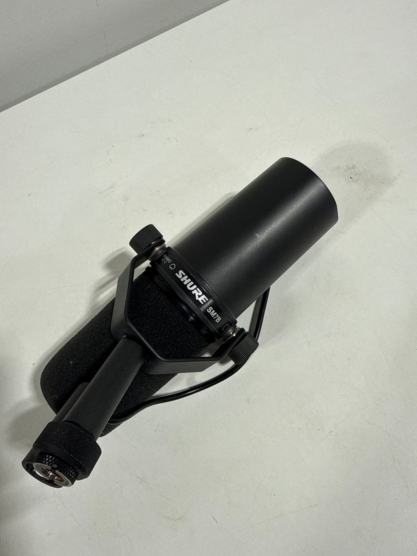 Used Shure SM7B Vocal Dynamic Microphone for Broadcast, Podcast & Recording - Black