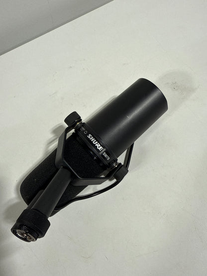 Used Shure SM7B Vocal Dynamic Microphone for Broadcast, Podcast & Recording - Black