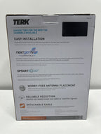 TERK - Amplified Multi-Directional Ultra-Thin XL HDTV Antenna - Reversible for Black or White