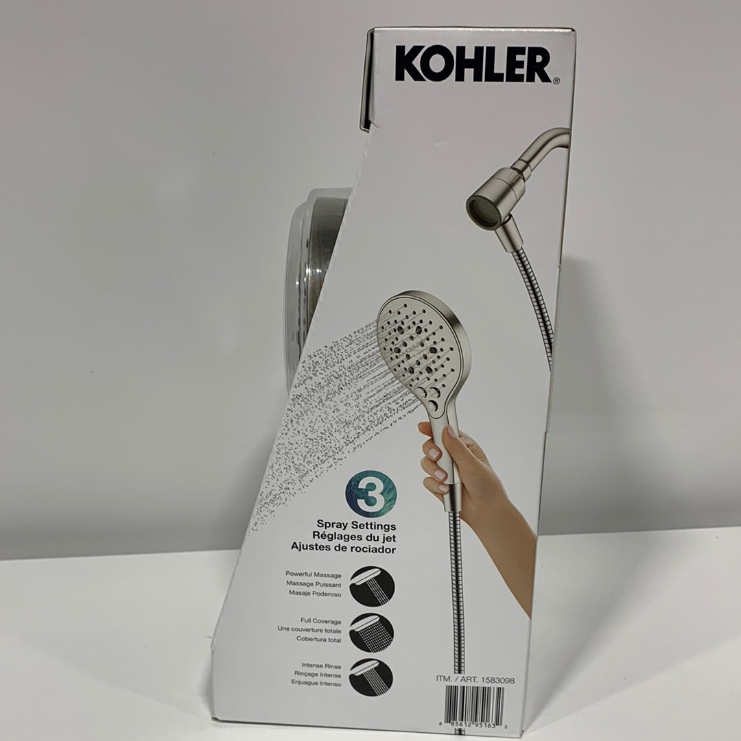 Kohler Prosecco Multifunction Handheld Shower, Brushed Nickel
