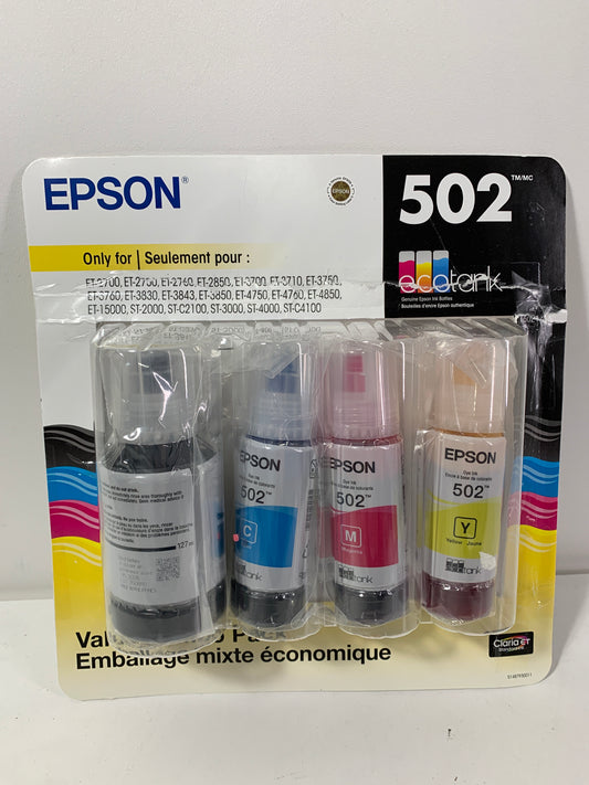 Epson EcoTank 502 Ink Bottles Value Club Pack