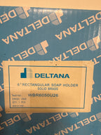 Deltana WBR6050U26 6-Inch Rectangular Soap Holder Wire Basket - *Tools Hardware & Misc