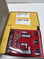 Lockey USA GL2 SC-MG Satin Chrome & Marine Grade Surface Mount Gate Lock