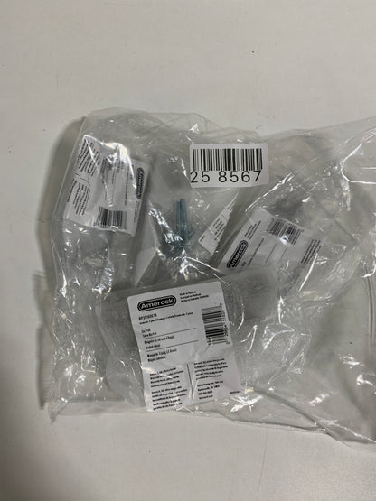 4 x Everett 3 in. (76mm) Modern Satin Nickel Bar Cabinet Pull