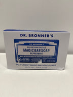 Dr Bronner S Pure Castille Peppermint Bar Soap 4-pack - *Health & Beauty