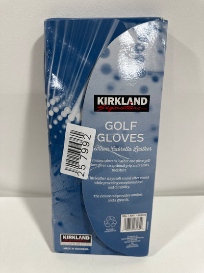 Kirkland Signature Leather Golf Glove Left Handed, 4-pack Small