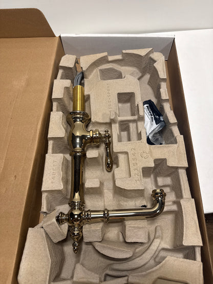 KOHLER K-99267-AF Artifacts Single-handle Bar Sink Faucet Vibrant French Gold