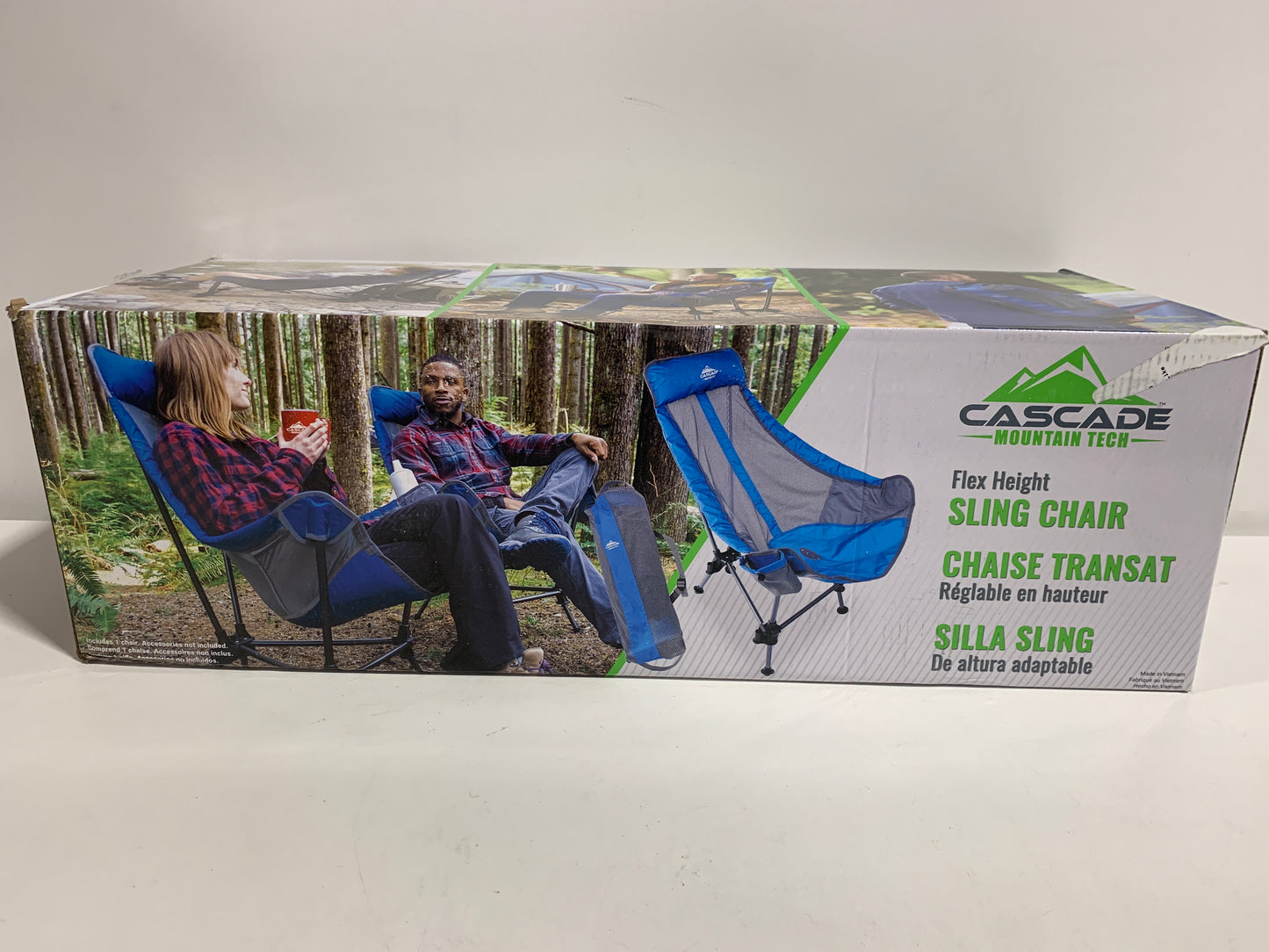 Used Cascade Mountain Tech Flex Height Sling Chair