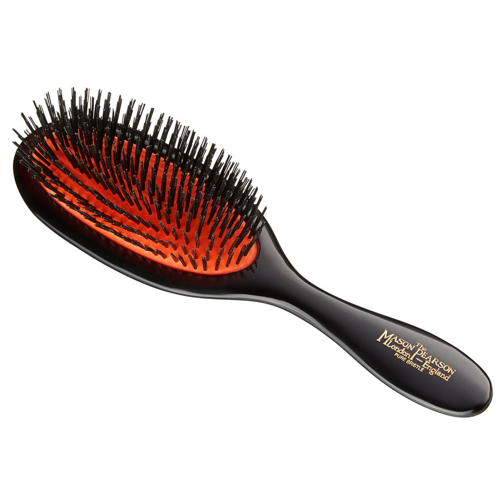 Mason Pearson Handy Bristle Hairbrush, BN3 Dark Ruby