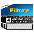 3M 2500 Series Filtrete 1 Filter 20 X 25 X 1 (Pack of 4)