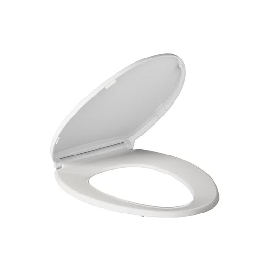 Kohler Layne Quiet Close Quick Release Elongated Antimicrobial Toilet Seat White