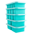 Souper Cubes Silicone Freezer Storage Tray, 5 Pack