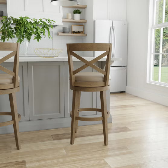 Kirkland Grace Bar Height Swivel Stool
