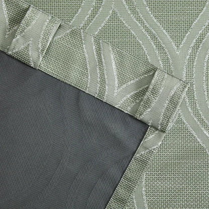 Silk Home Mitchell Blackout Curtains - Sage