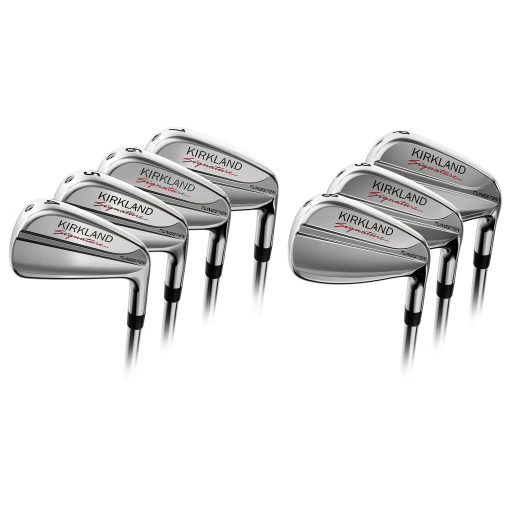 Used Kirkland Signature 7-piece Players Iron Set, Right Handed Regular