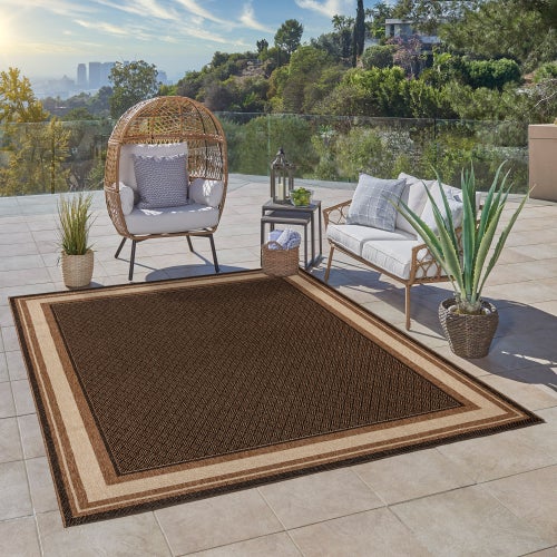 Ravenna Indoor/Outdoor Rug, Tyler 8 x 10 ft