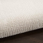Used Nourison Arctic Area Rug Collection Lumi 7 ft. 10 in. x 9 ft. 10 in - *Rugs