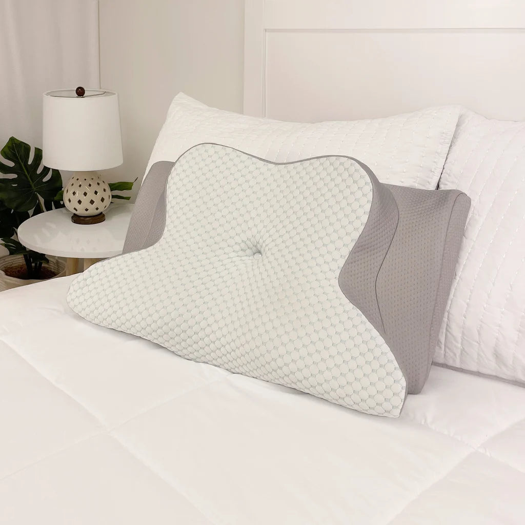 Dream Plush Memory Foam Side Sleeper Pillow with Cooling Cover - Bedding