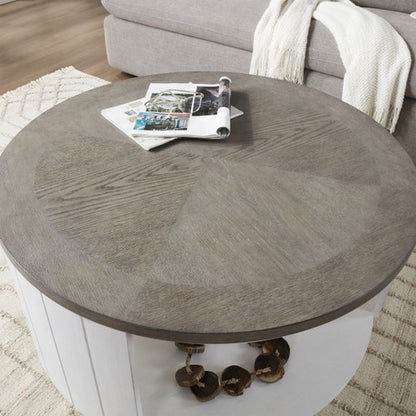 Damage Flexsteel Melody 35” Round Coffee Table