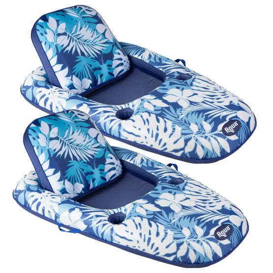 Untested 8 x Aqua Luxury Pool Lounger and Tanner Pool Float