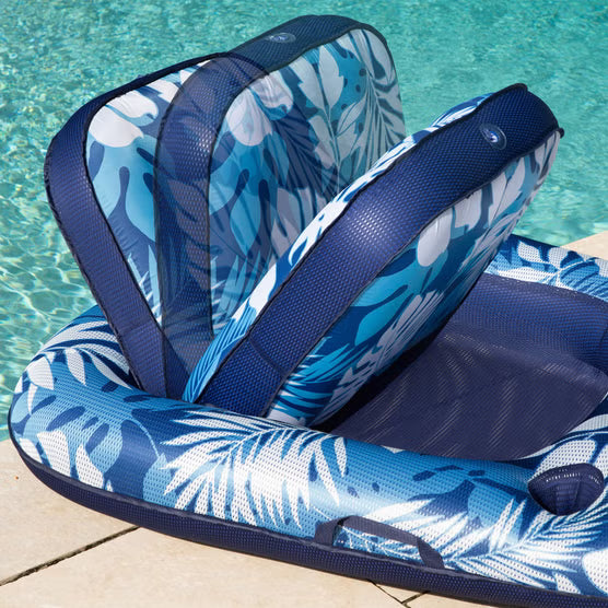 Untested 8 x Aqua Luxury Pool Lounger and Tanner Pool Float