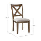Damage Lathan Upholstered Dining Chair Set of 2 - *Furniture & Organization