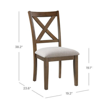 Damage Lathan Upholstered Dining Chair, Set of 2