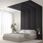 Artika Sonolok Wall Acoustic Panel Black Set 23.6" X 23.6" 4 Pack