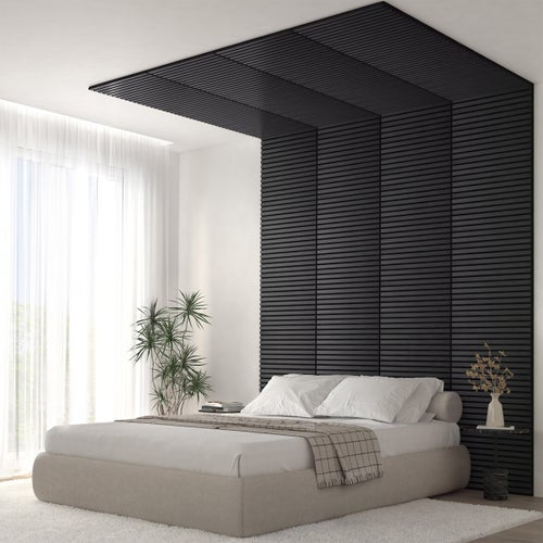 Artika Sonolok Wall Acoustic Panel Black Set 23.6" X 23.6" 4 Pack