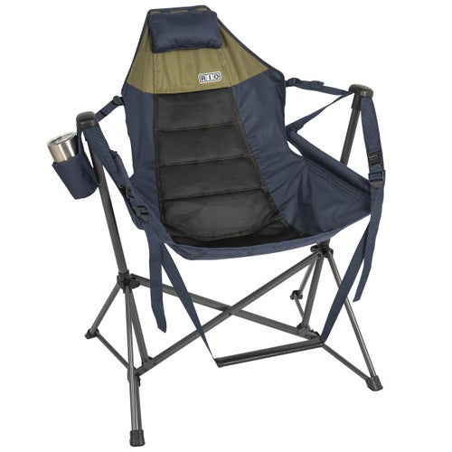 Rio Swinging Hammock Chair Blue