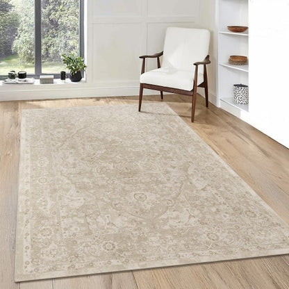 Helios Area Rug Collection, Nolan Beige 6 ft. 6 in. x 9 ft.