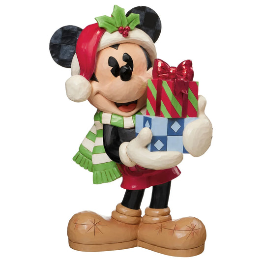 Kirkland Holiday Mickey with Presents Statue 43,82 cm (17,25 in.)