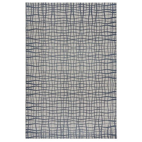 Damage Ravenna Indoor/Outdoor Rug, Lycia Navy 7 ft. 10 in. x 10 ft.