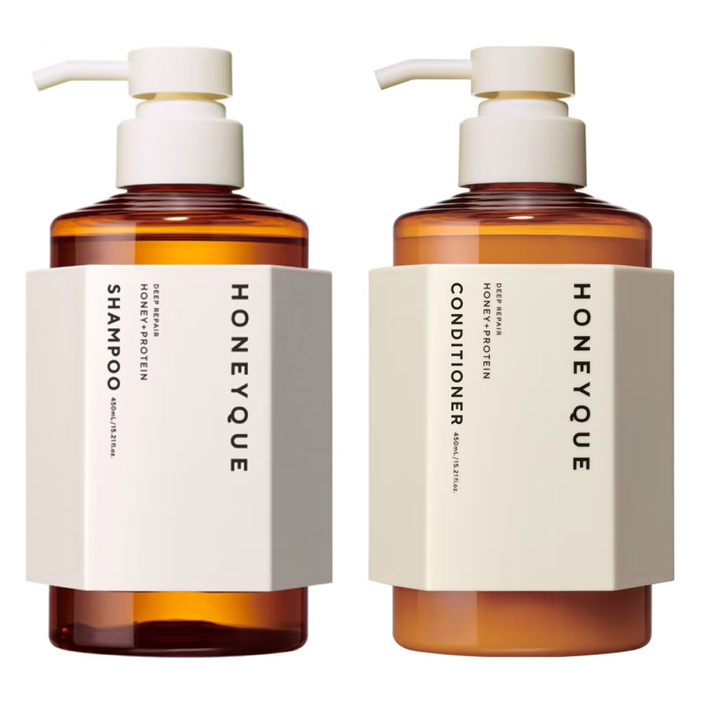 Honeyque Deep Repair Shampoo & Conditioner, 15.2 fl oz