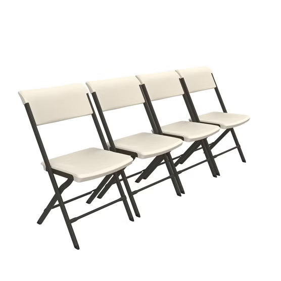 4 x Lifetime Commercial Folding Chairs