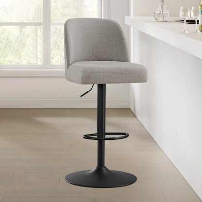 Bayside Furnishings Highland Gas-lift Adjustable Stool