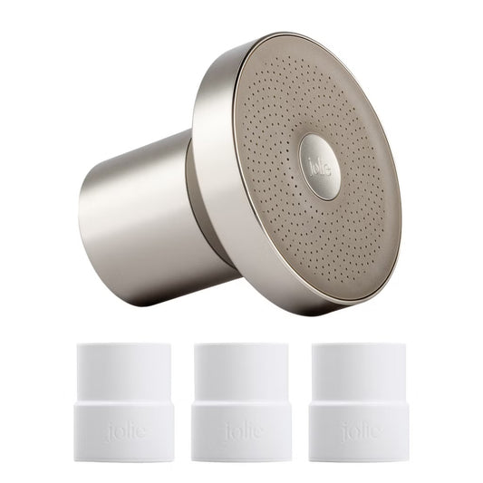 The Jolie Filtered Showerhead Bundle with Replacement Filters