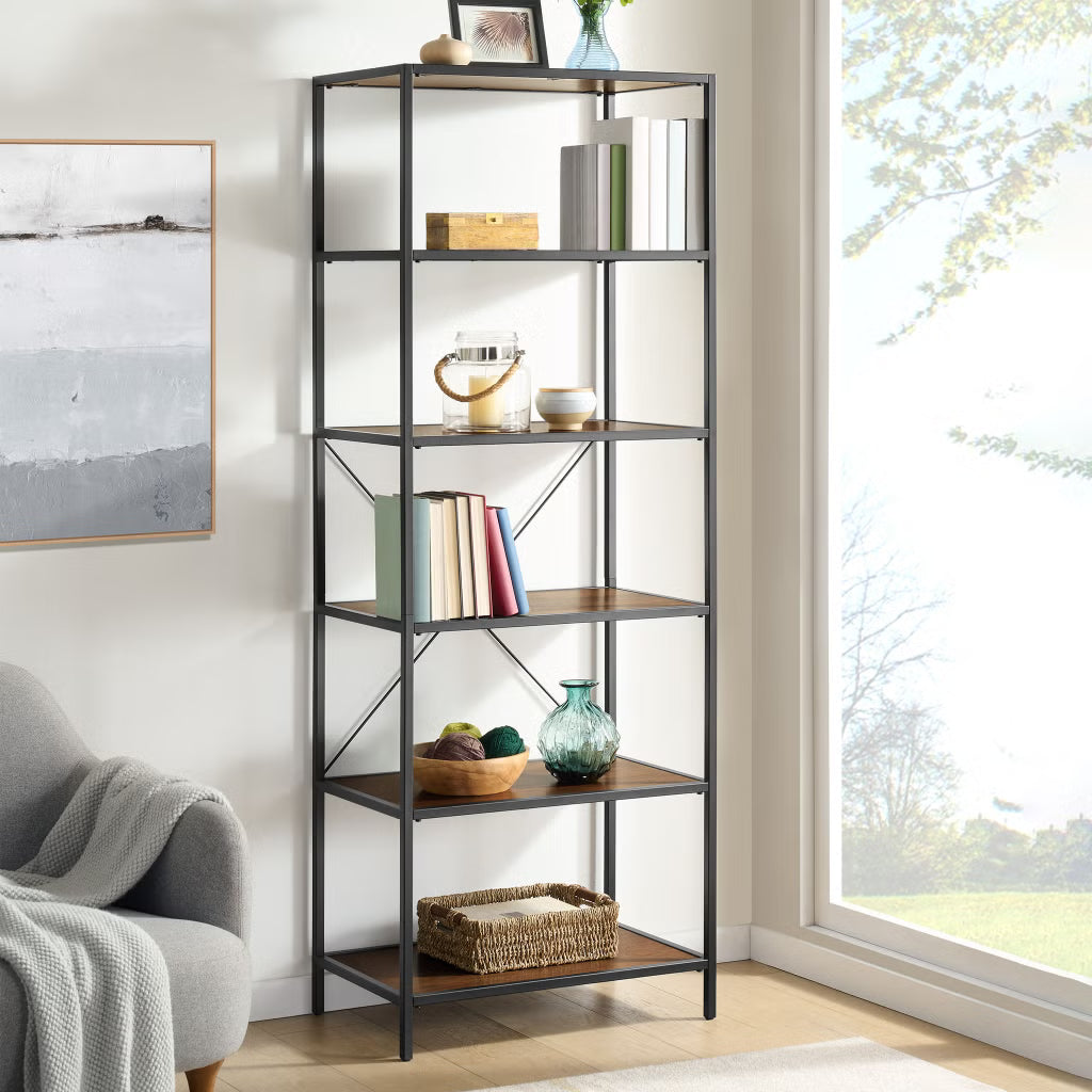 Bayside Furnishings Pierson 76” Bookcase