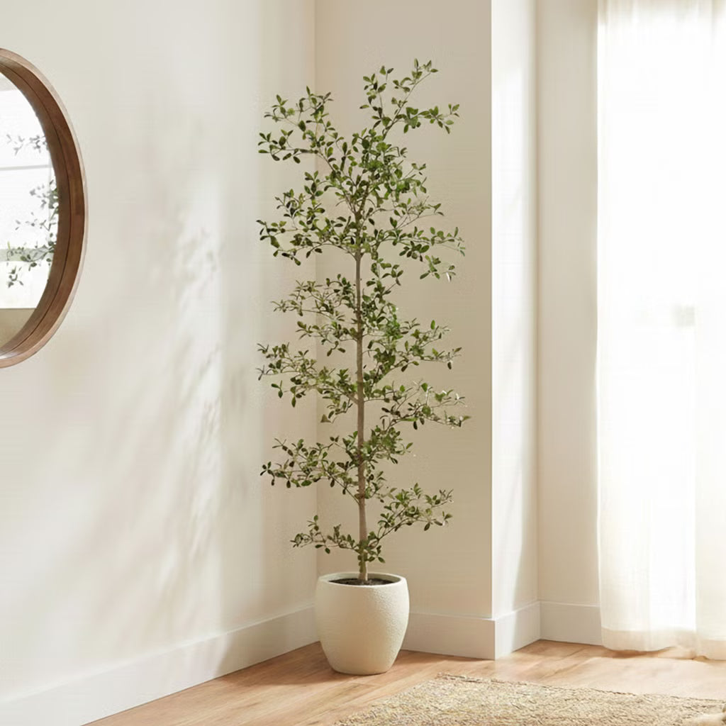 Nearly Natural Faux 6.5' Black Olive Tree