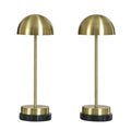 2 x Defect StyleCraft Cordless LED Rechargeable Table Lamp, 2-pack