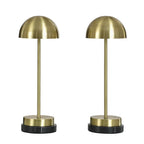 2 x Defect StyleCraft Cordless LED Rechargeable Table Lamp, 2-pack