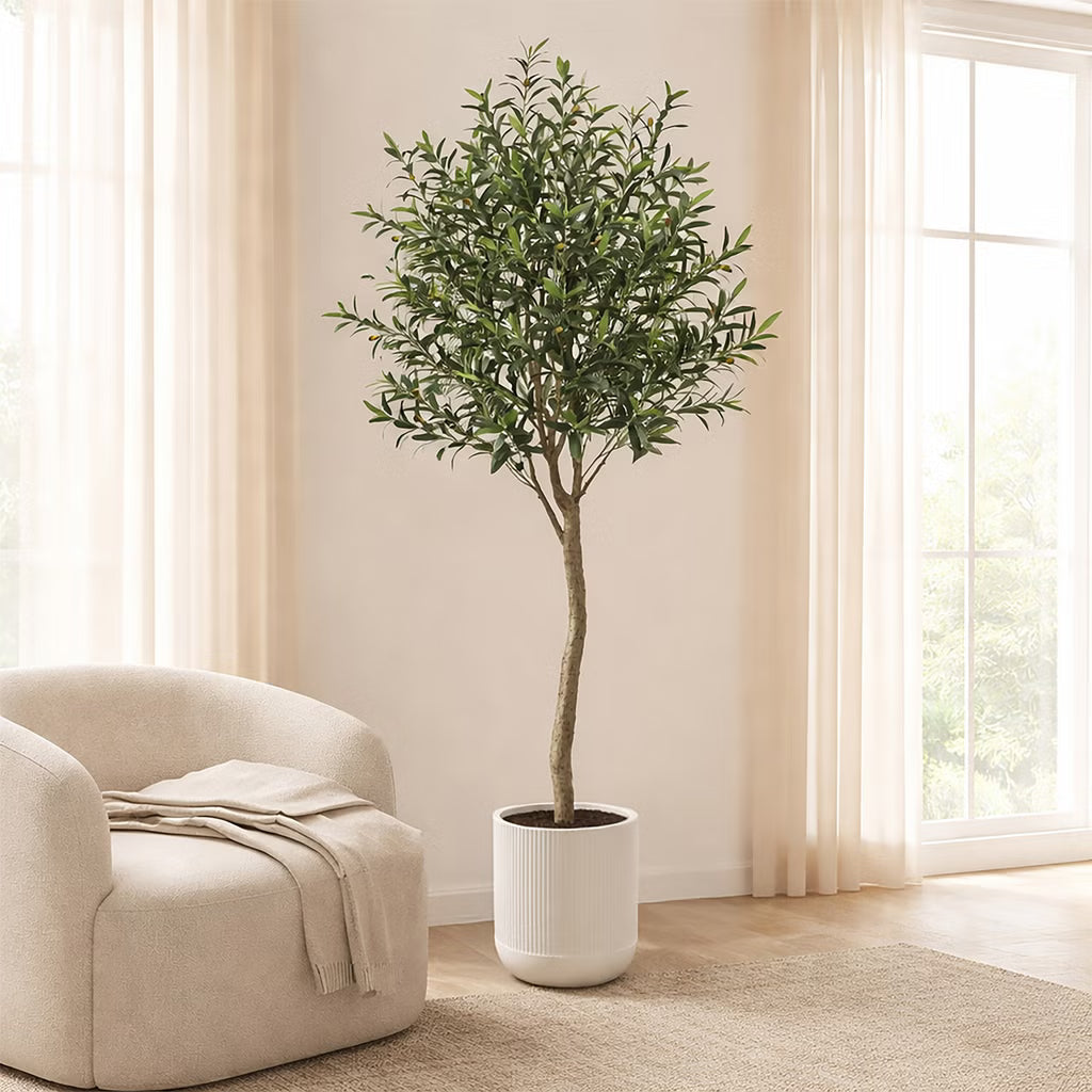 Kirkland Faux 6.5' Topiary Olive Tree