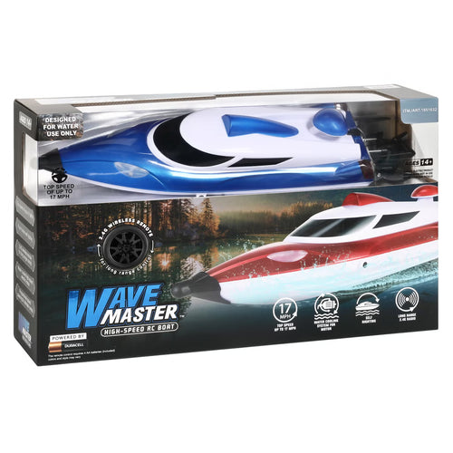 Amax Wave Master High Speed RC Boat Blue