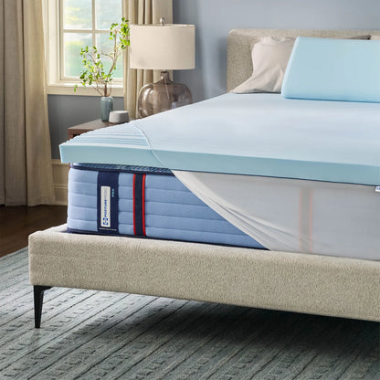 Sealy Posturepedic Zoned Memory Foam Mattress Topper King