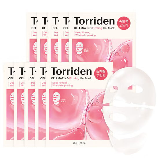 9 x Torriden Cellmazing Firming Gel Mask