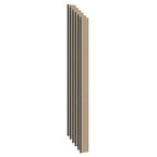 6 x See Desc Artika Sonolok 94" Sound Absorbing Slatted Wall Panel Kit