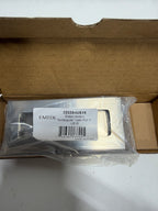 Emtek 220304 Modern Rectangular 4 Inch Tall Rectangular Flush Door Pull Satin Nickel