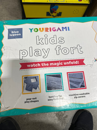 Yourigami Kids Convertible Play Fort