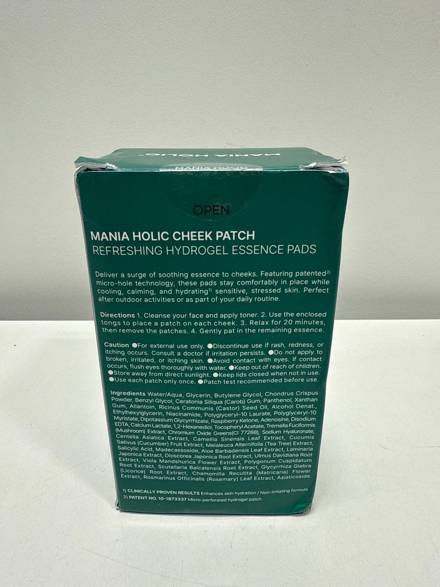 Mania Holic Cheek Patch, 60-count, 2-pack